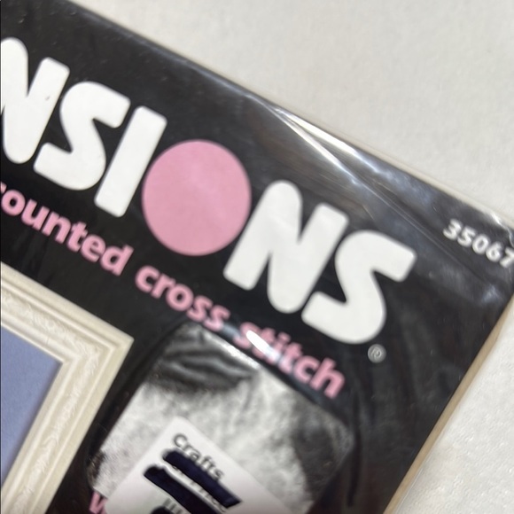 Dimensions Counted Cross Stitch Kit with Floral Design - Picture 7 of 7